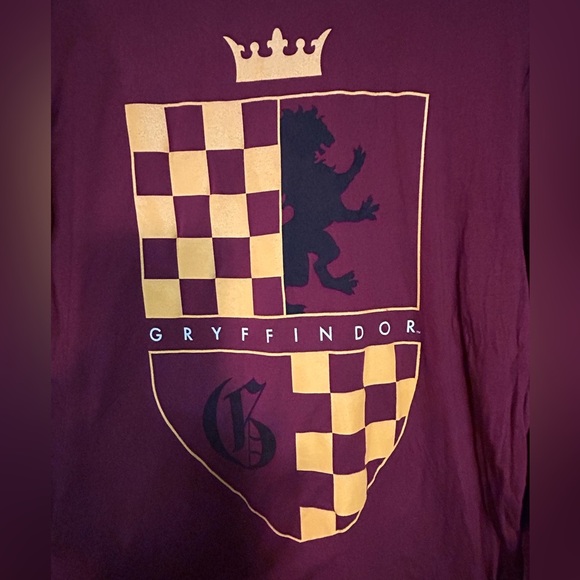 Harry Potter long sleeve graphic tee and 3 pairs of matching socks, size L GUC - Picture 5 of 5